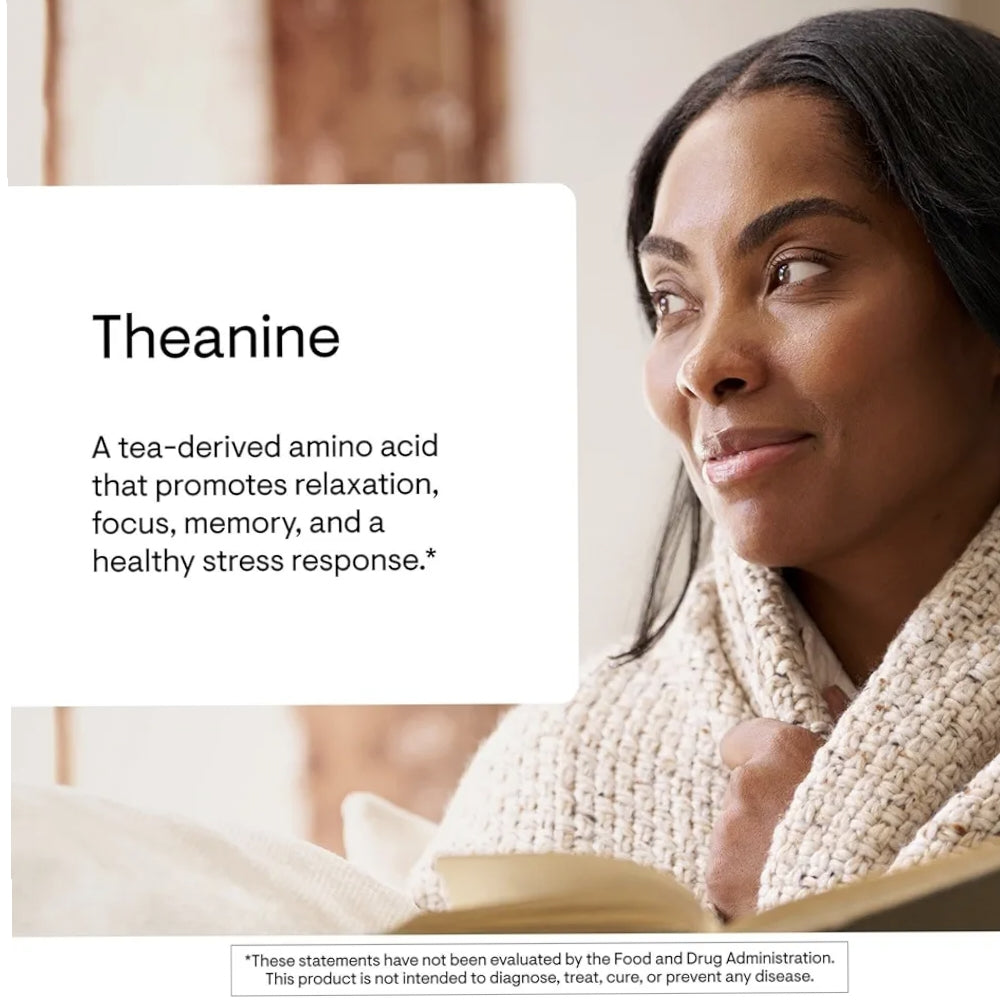 THORNE Theanine DIETARY SUPPLEMENT (90) CAPSULES 200mg thumbnail 3