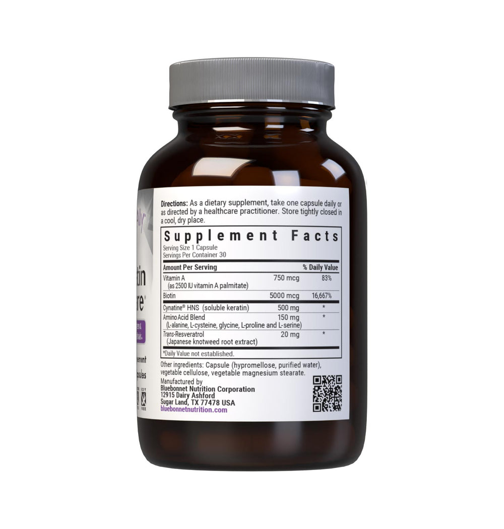 Bluebonnet Nutrition BEAUTIFUL ALLY KERATIN CARE™ 30 caps thumbnail 2