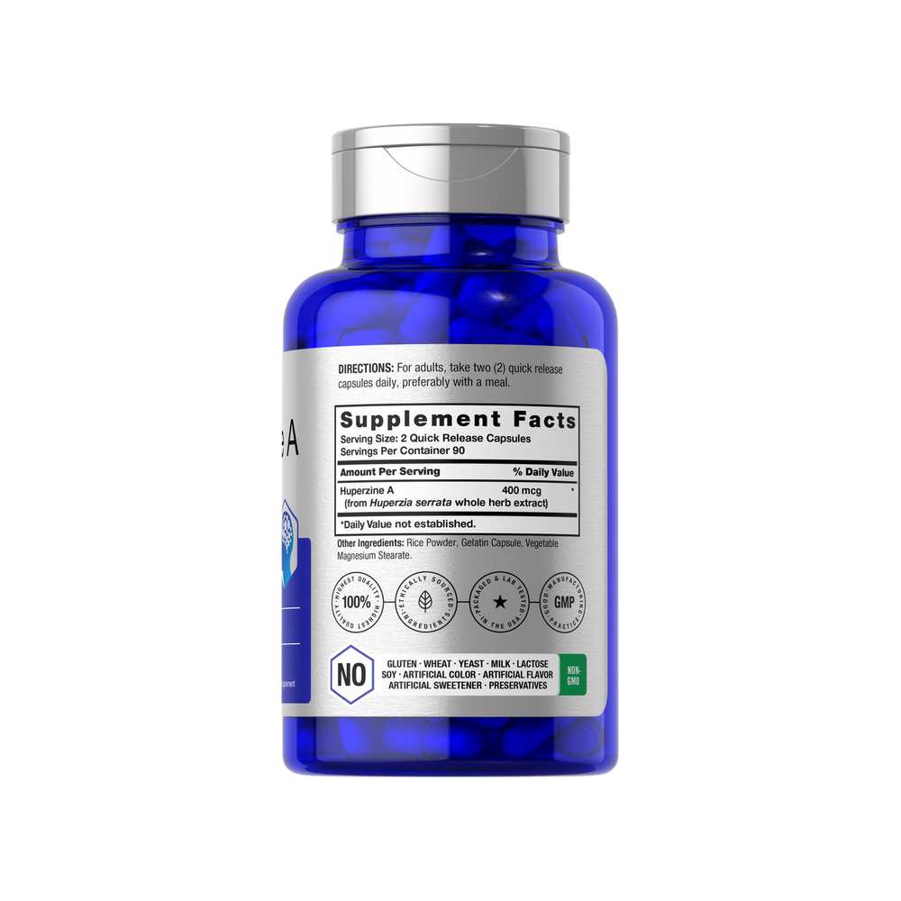 Horbäach Huperzine a 400mcg per Serving | 180 Capsules thumbnail 2