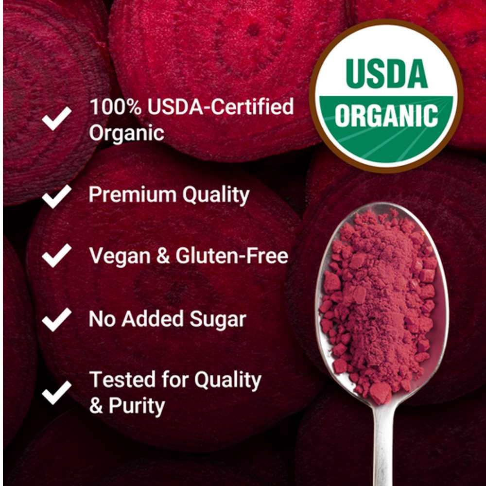 Force Factor Total Beets Organic – 90 Servings (450g) thumbnail 2