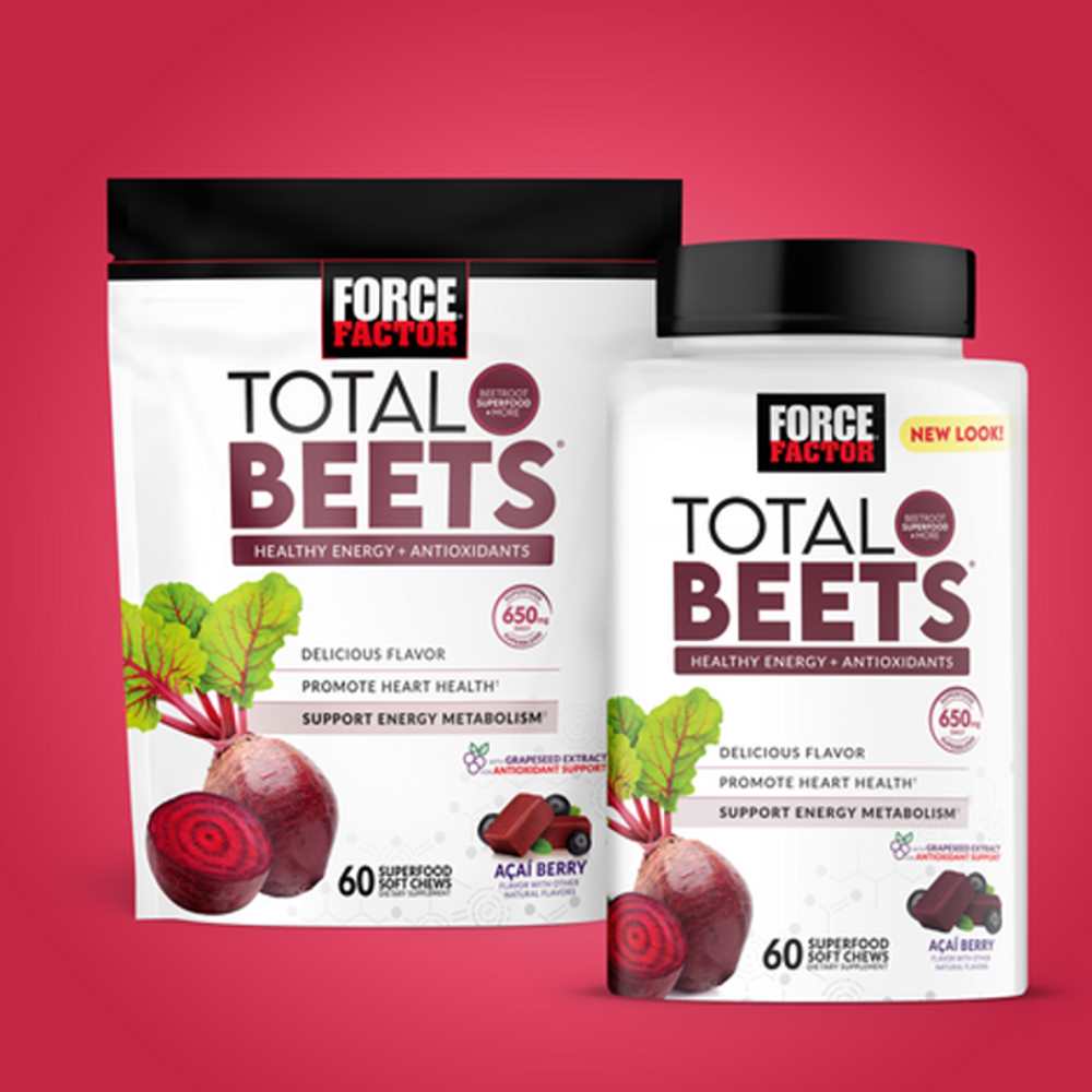 Force Factor Total Beets – 60 Chews thumbnail 2