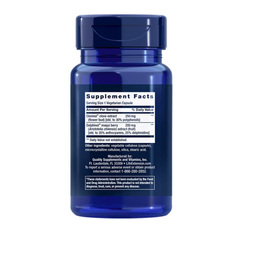 Life Extension Glycemic Guard™ – 30 Vegetarian Capsules thumbnail 2