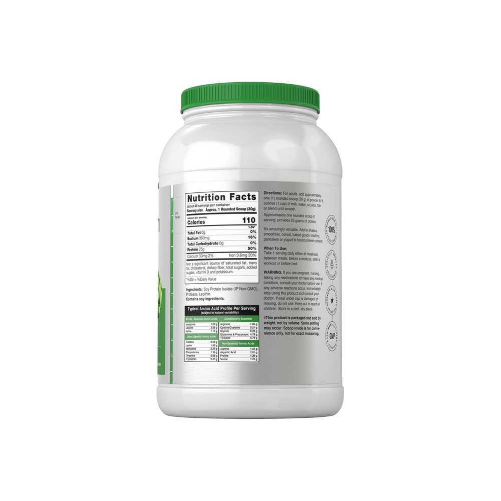 Horbäach Soy Protein Isolate | 3lb Powder thumbnail 2