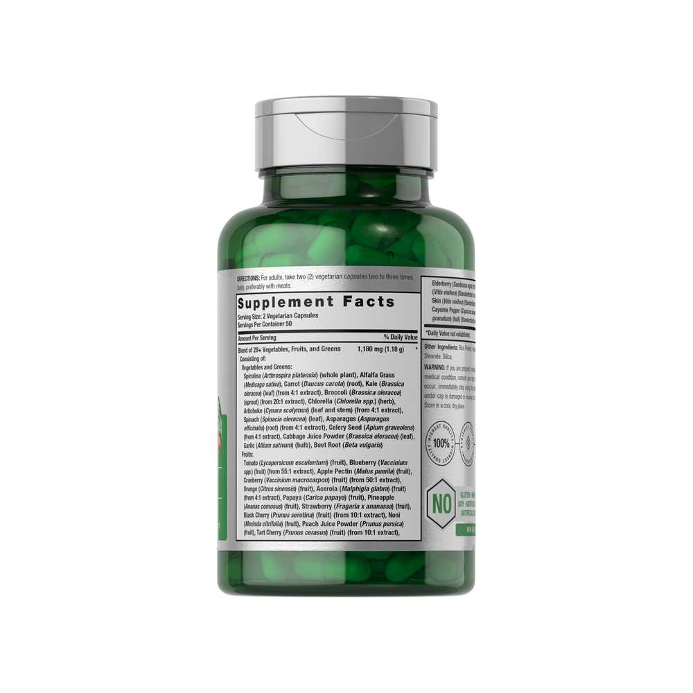 Horbäach Fruits and Veggies | 100 Capsules thumbnail 2