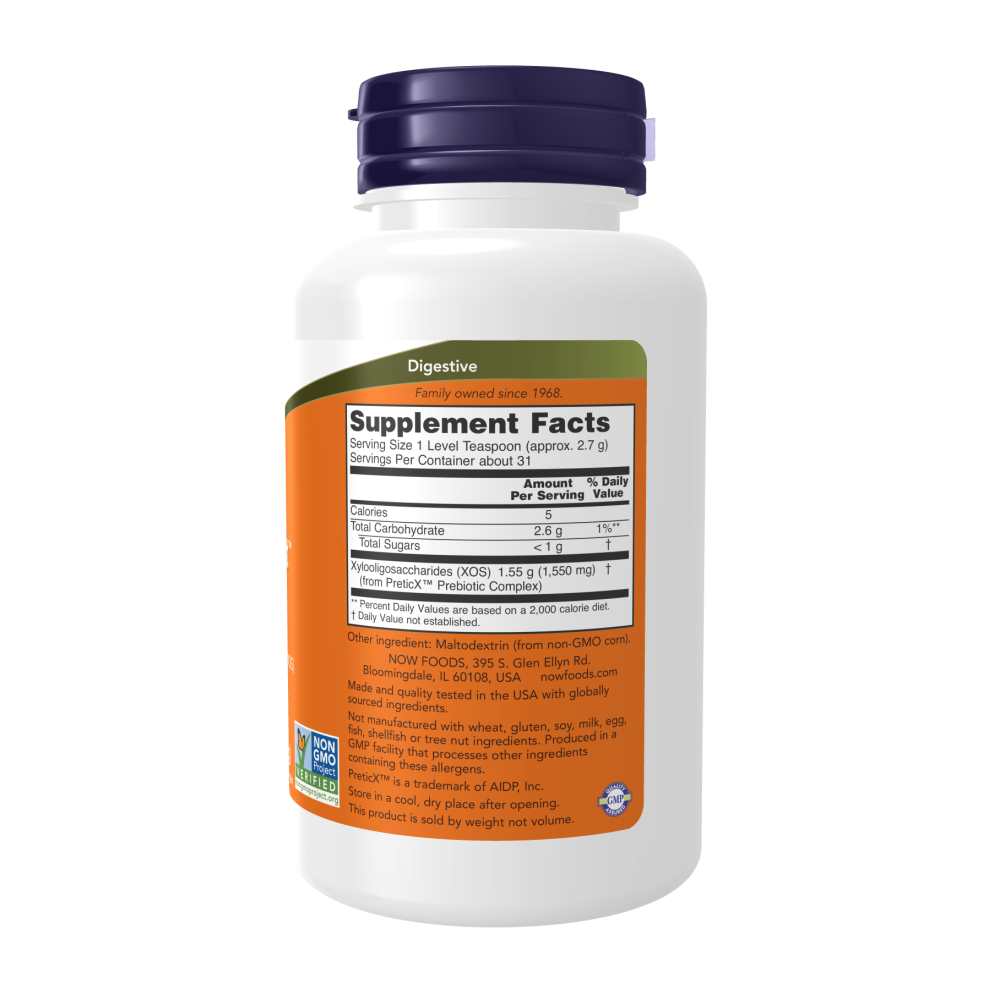 Now Foods Prebiotic Bifido Boost™ Powder – 3 Oz 85g– Vegan thumbnail 2