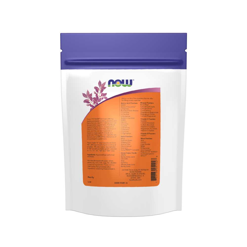 Now Foods Single "0" Empty Veg Capsules – 300 Count – Diy Supplements thumbnail 2
