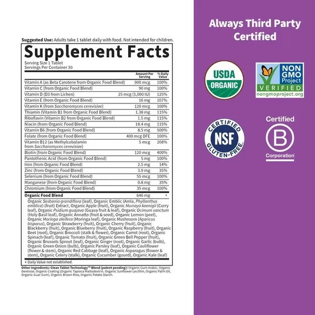 Women’s Multivitamin by Garden of Life thumbnail 3