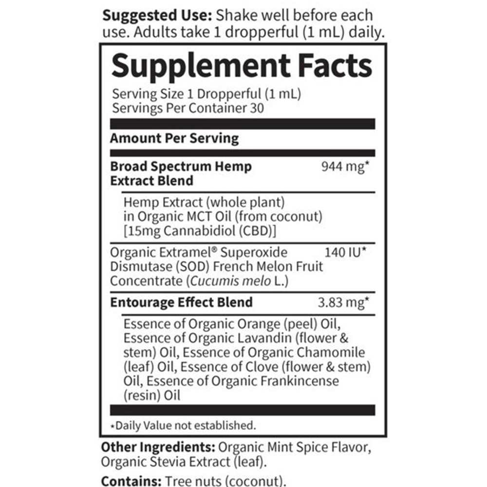Garden of Life Dr. Formulated Cbd+ Stress Relief† 1 Fl Oz (30ml) Liquid thumbnail 2