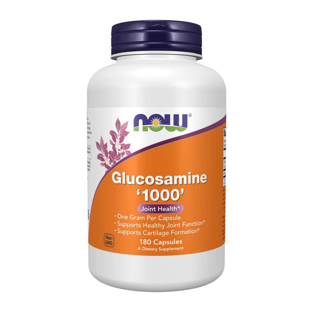 Now Foods Glucosamine 1000 Mg – Joint Health Support – 60 Capsules thumbnail 2