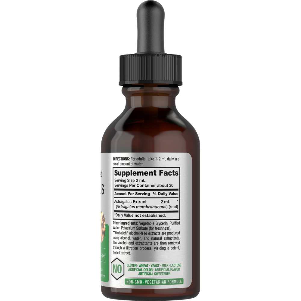 Horbäach Astragalus Root Extract | 2oz Liquid thumbnail 2