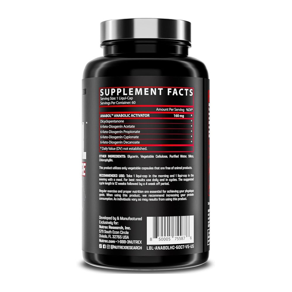 AnaboCore Xtreme: Advanced Anabolic Activator in Liquid Capsules thumbnail 3