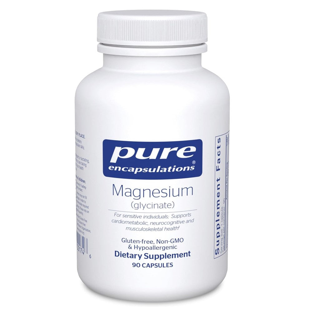 Pure Encapsulations Magnesium Glycinate - Stress Relief, Sleep & Heart Health Supplement | Gluten-Free & Non-GMO thumbnail 3