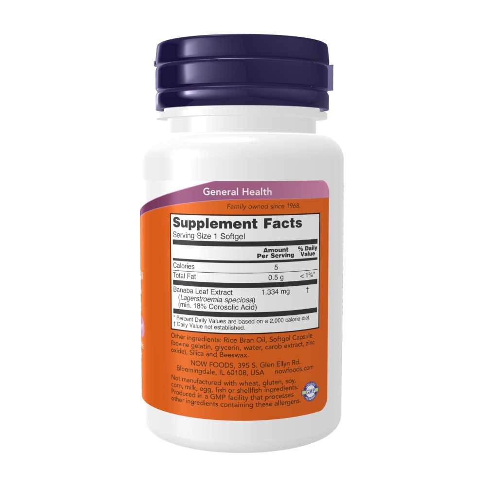 Now Foods Gluco Fit – Blood Sugar & Glucose Metabolism Support – 60 Softgels thumbnail 2