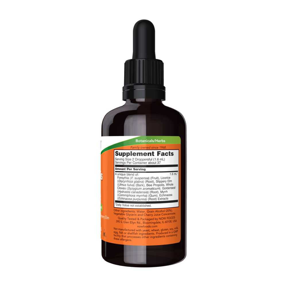 Now Foods Propolis Plus Extract – Herbal Immune Support with Licorice, Forsythia, Echinacea & Cloves – 2 Fl Oz (59 M L) thumbnail 2