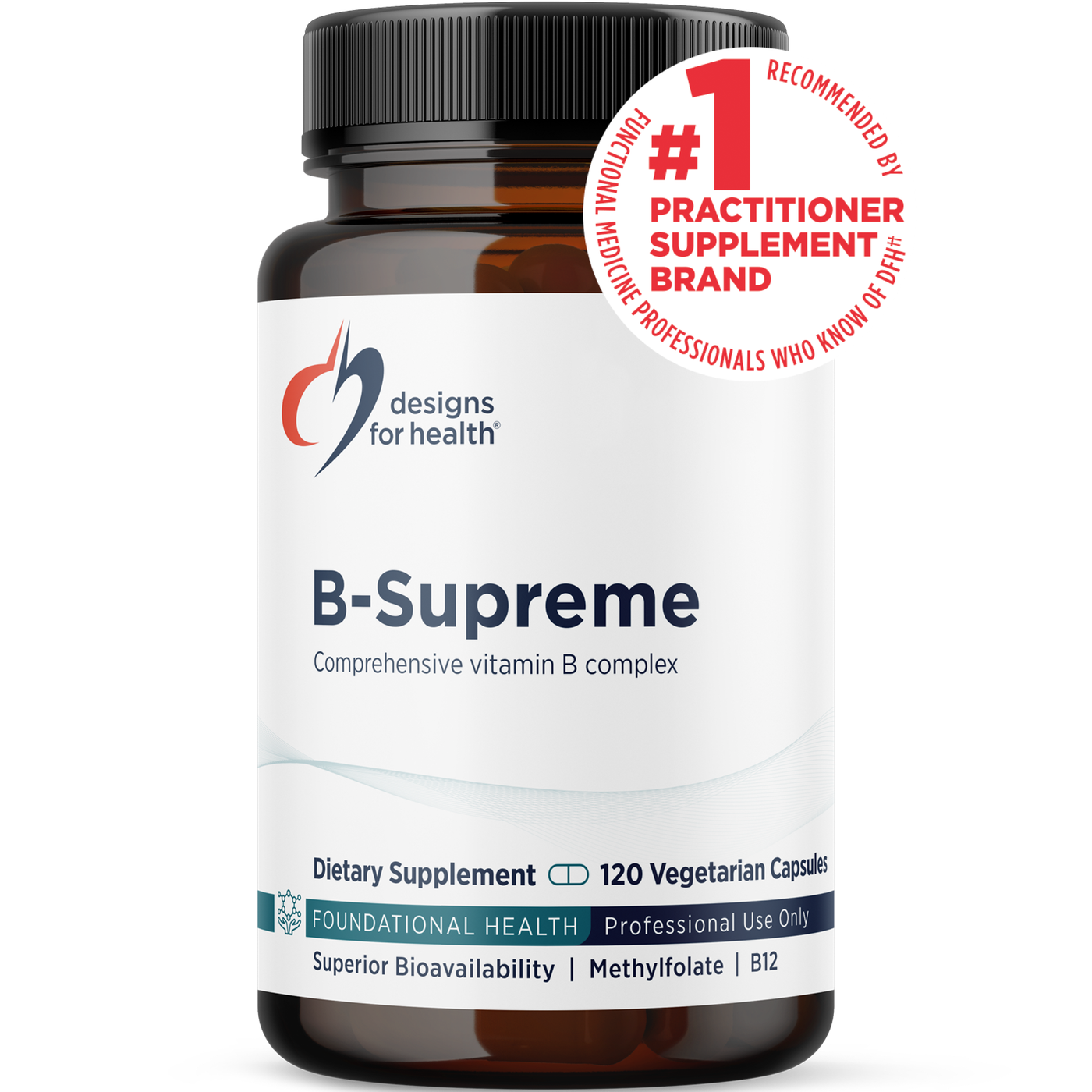 Designs for Health B-Supreme 60 Caps thumbnail 2