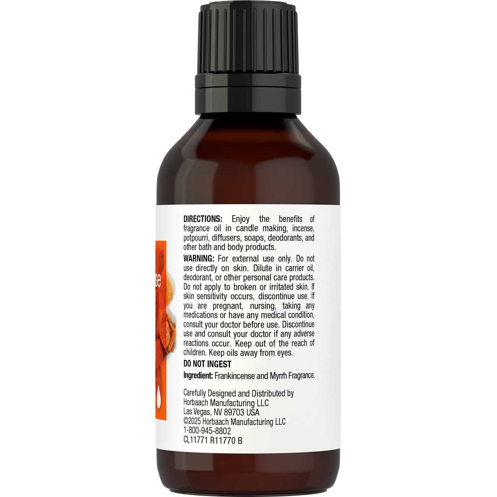 Horbäach Frankincense & Myrrh Fragrance Oil | 1oz Liquid thumbnail 2