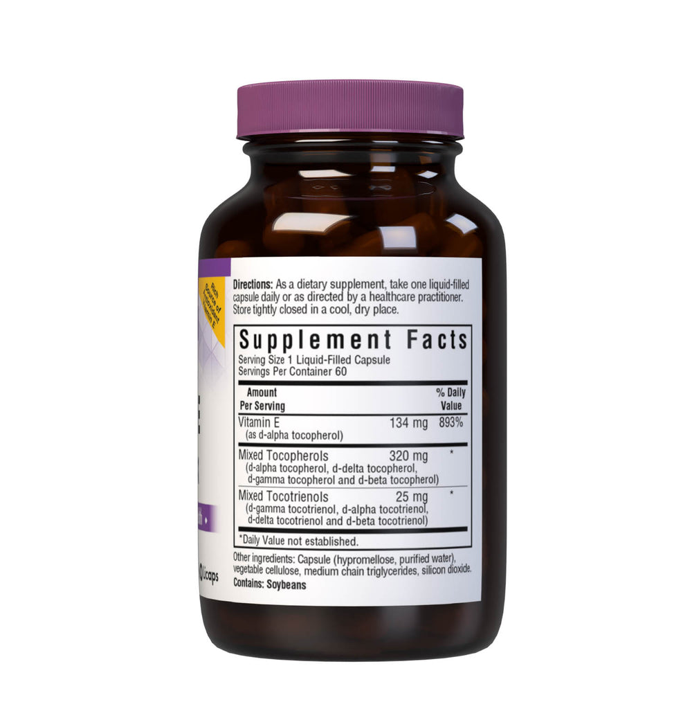 Bluebonnet Nutrition Full Spectrum Vitamin E Complex 60 Licaps thumbnail 2