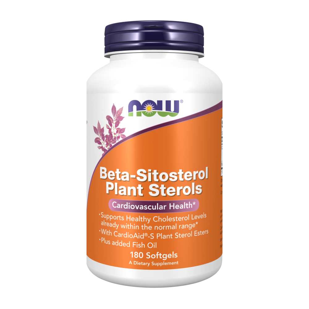Now Foods Beta-Sitosterol Plant Sterols – Supports Heart & Cholesterol Health – 90 Softgels thumbnail 2