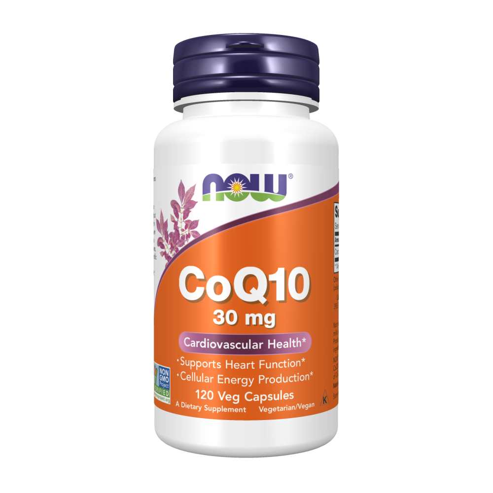 Now Foods Co Q10 30 Mg – Cardiovascular Health & Energy Support – 60 Veg Capsules thumbnail 2