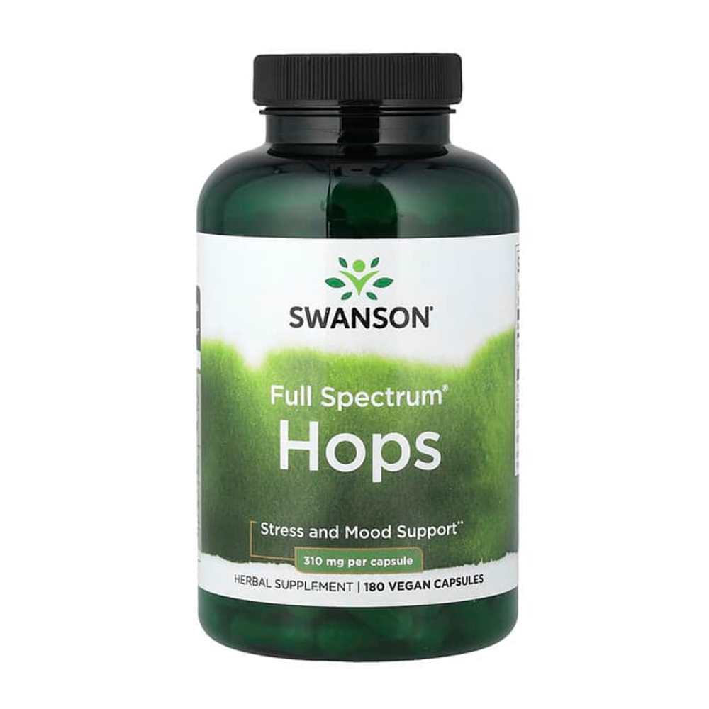Swanson Full Spectrum Hops 180 Vegan Capsules