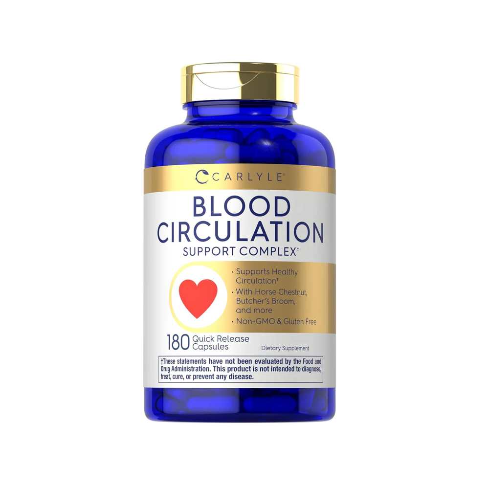 Carlyle Nutritionals Blood Circulation Support Complex | 180 Capsules