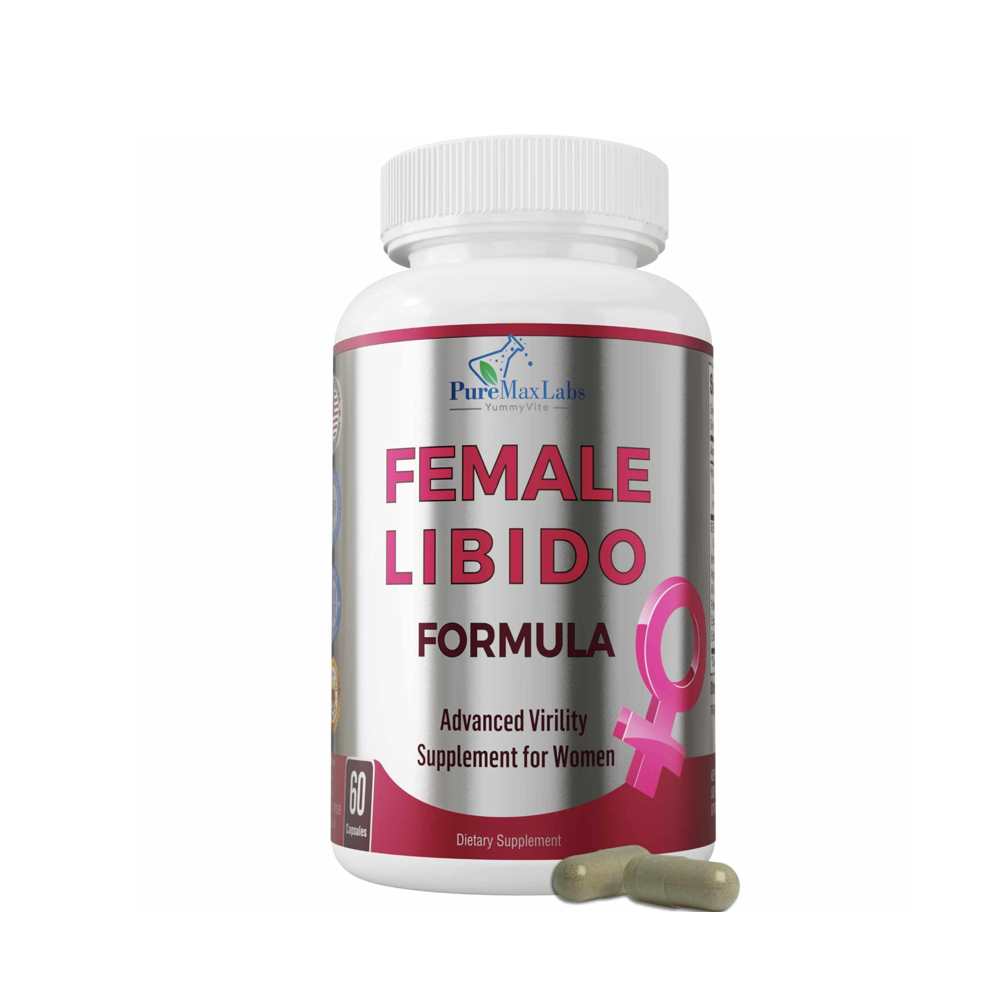 Pure Max Labs Yummy Vita Female Libido Formula – Advanced Virility Supplement for Women