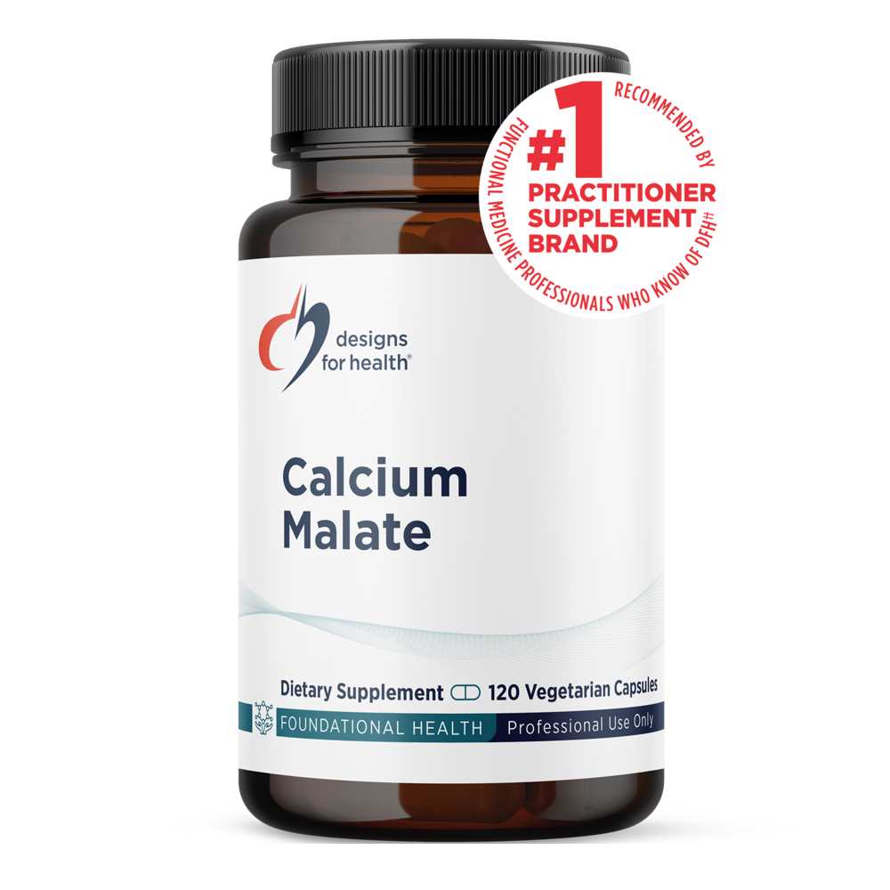 Designs for Health Calcium Malate 120 Caps