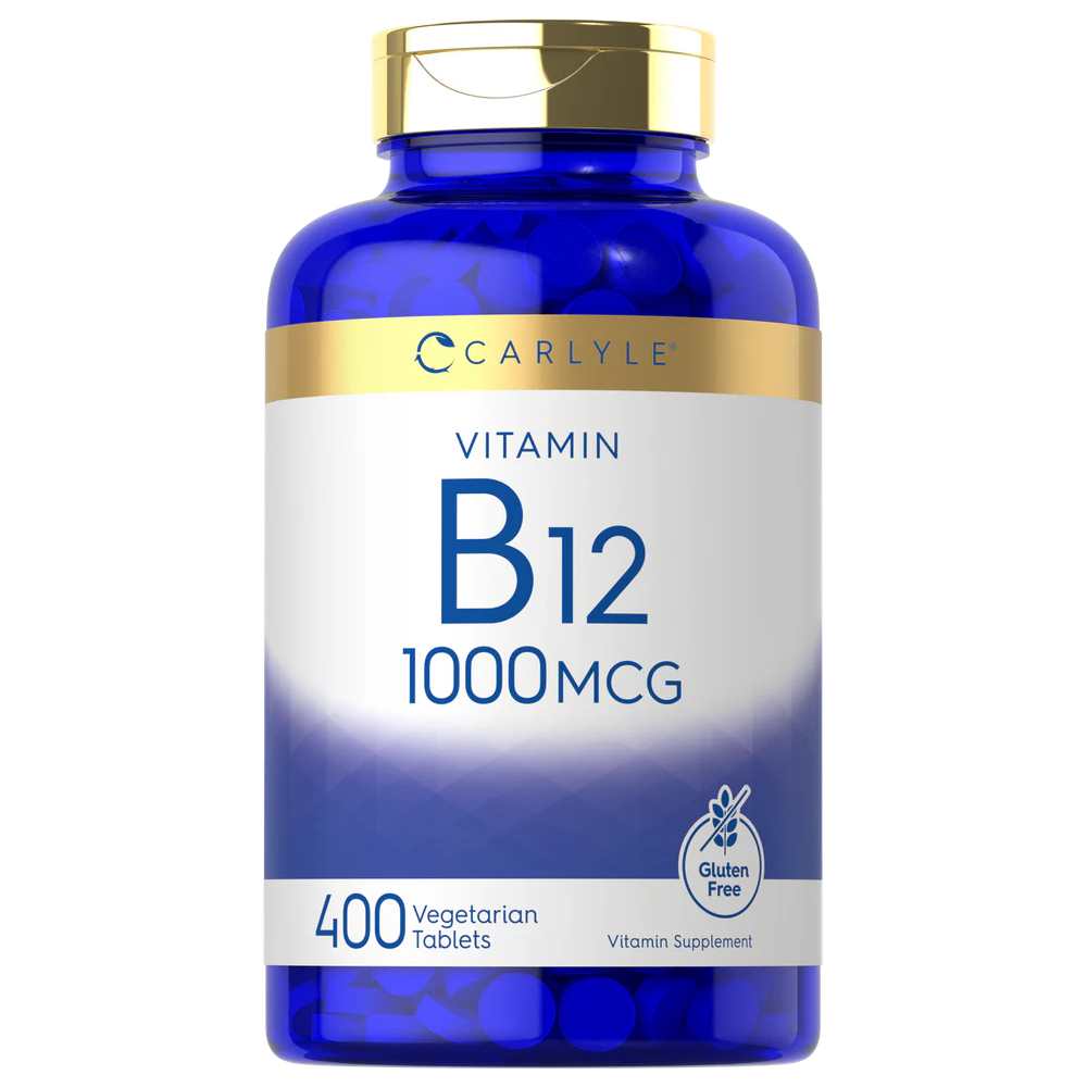 Carlyle Nutritionals Vitamin B-12 1000mcg | 400 Tablets