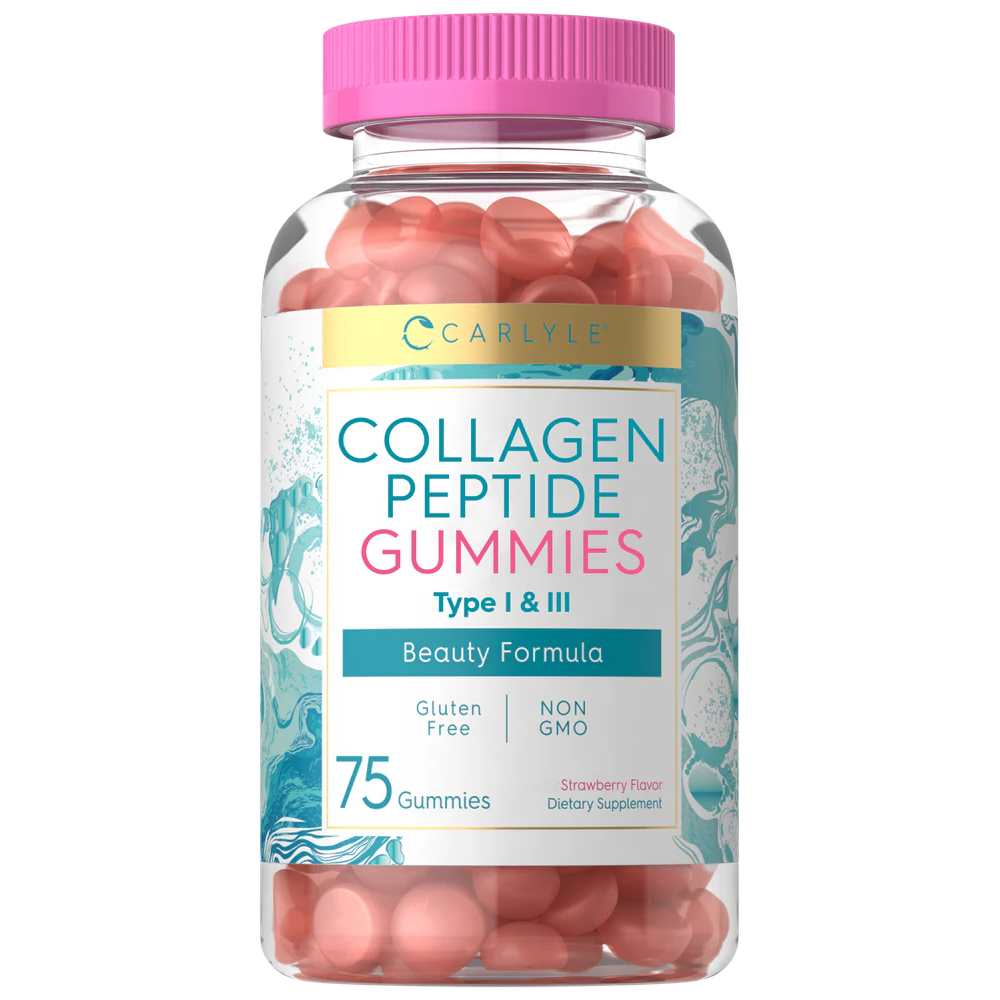 Carlyle Nutritionals Collagen Peptide 75 Gummies Type I & Ii