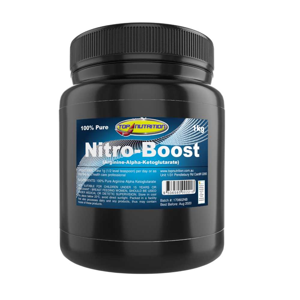 Top Nutrition Nitro Boost – Arginine Alpha Ketoglutarate (aakg) 100g