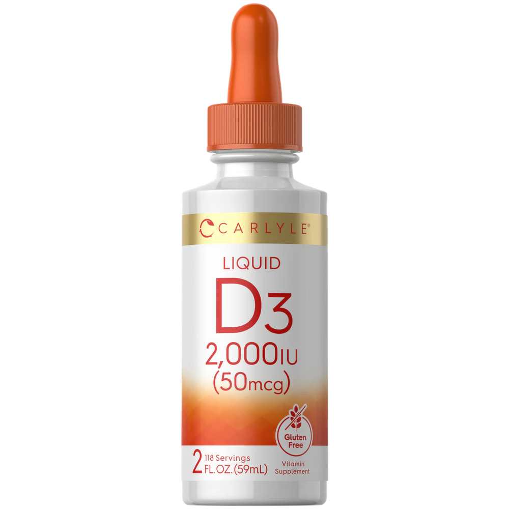 Carlyle Nutritionals Vitamin D-3 2000IU | 2oz Liquid
