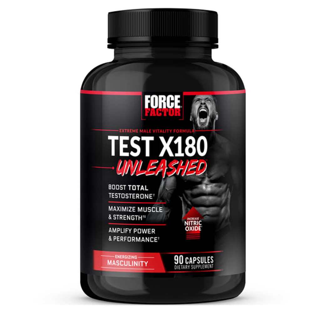 Force Factor Test X180 Unleashed – 90 Capsules