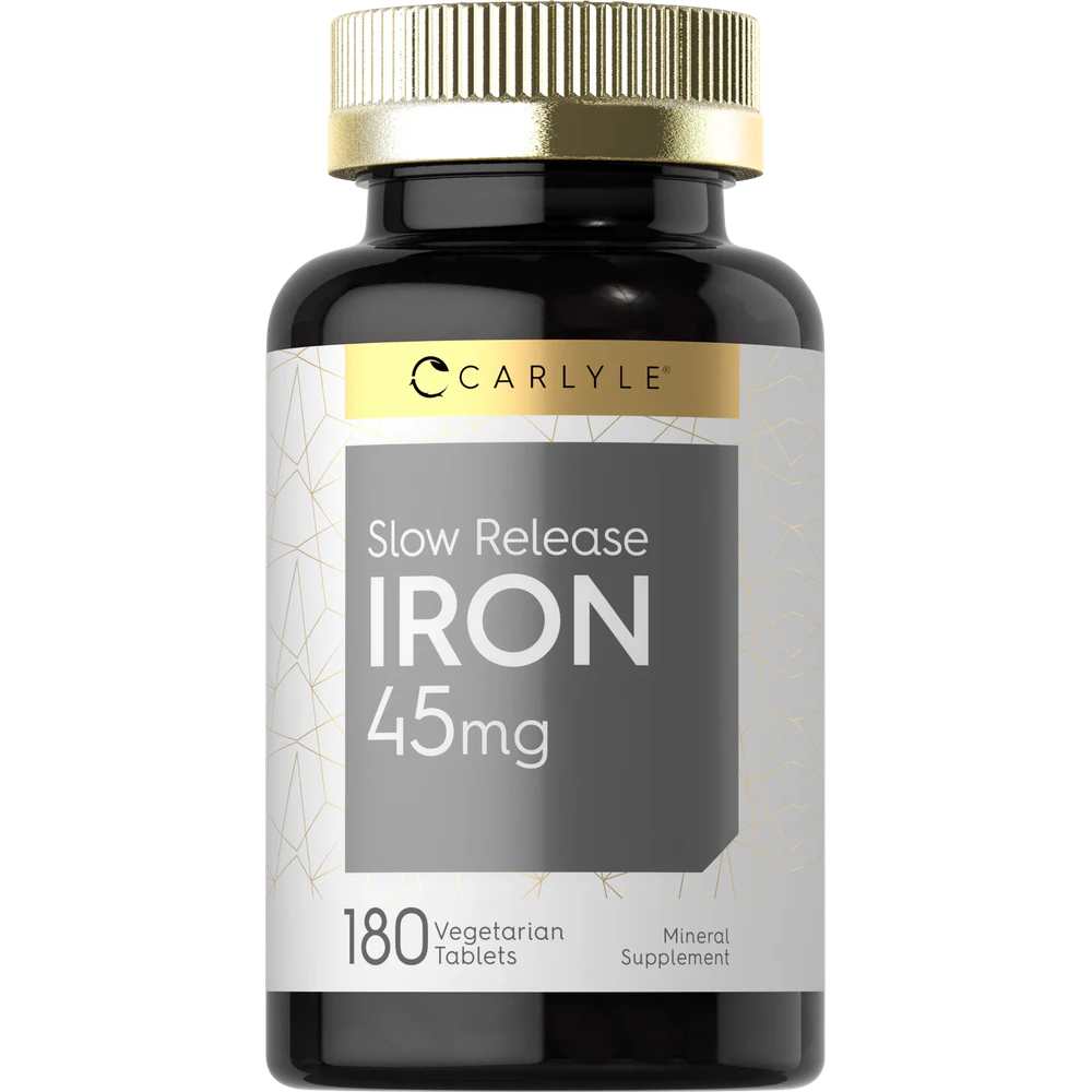 Carlyle Nutritionals Iron 45mg | 180 Tablets