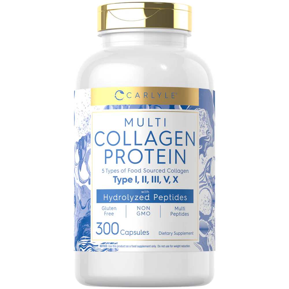 Carlyle Nutritionals Multi Collagen Protein | 300 Capsules