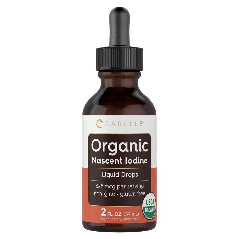 Carlyle Nutritionals Organic Nascent Iodine | 2oz Liquid