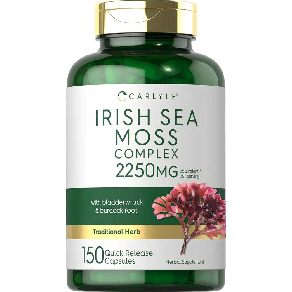 Carlyle Nutritionals Irish Sea Moss 2250mg | 150 Capsules