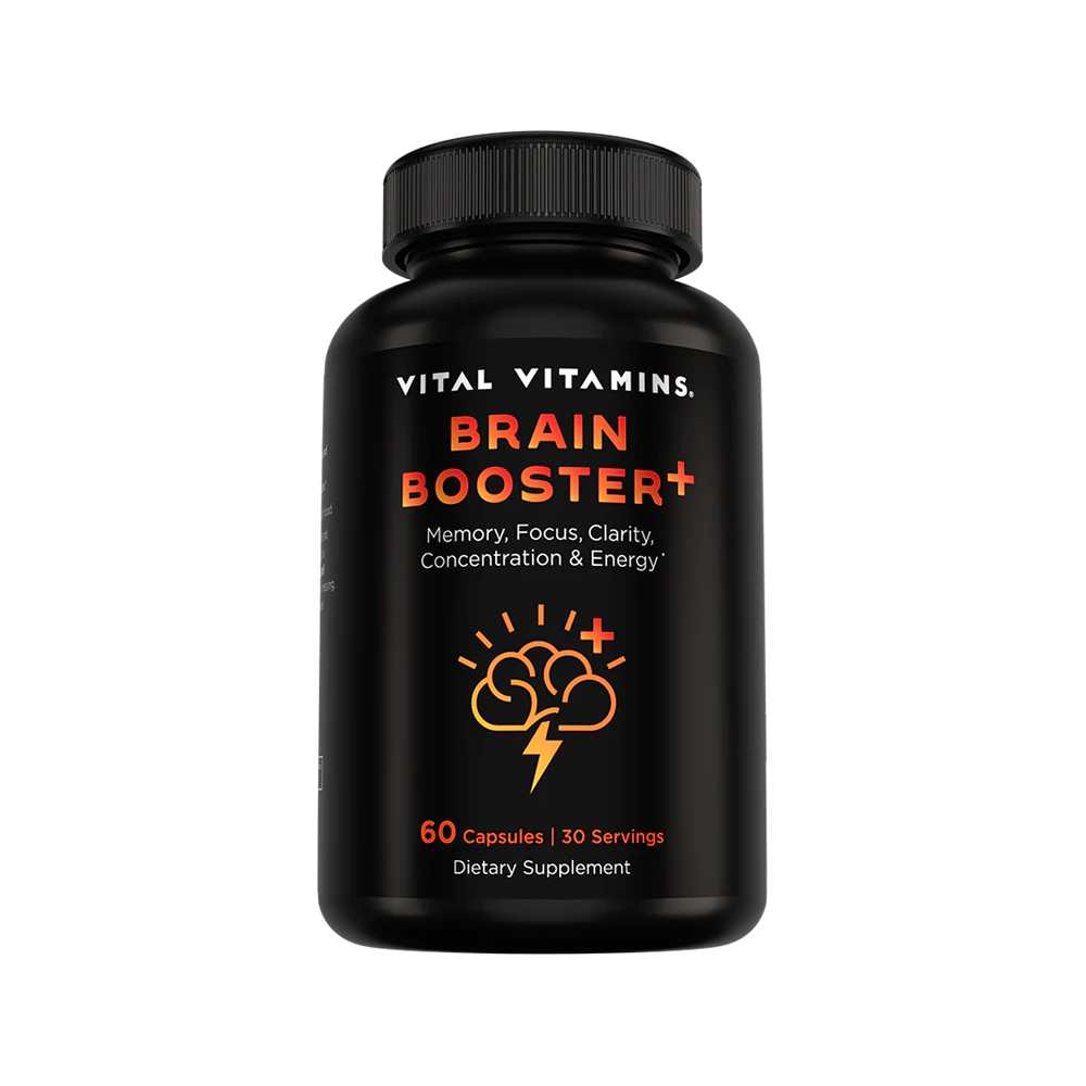 Vital Vitamins Brain Booster Plus 60 caps