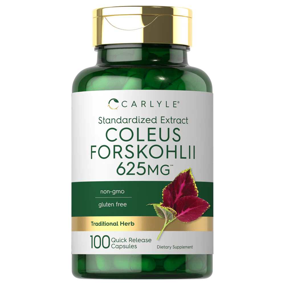Carlyle Nutritionals Coleus Forskohlii 625mg | 100 Capsules