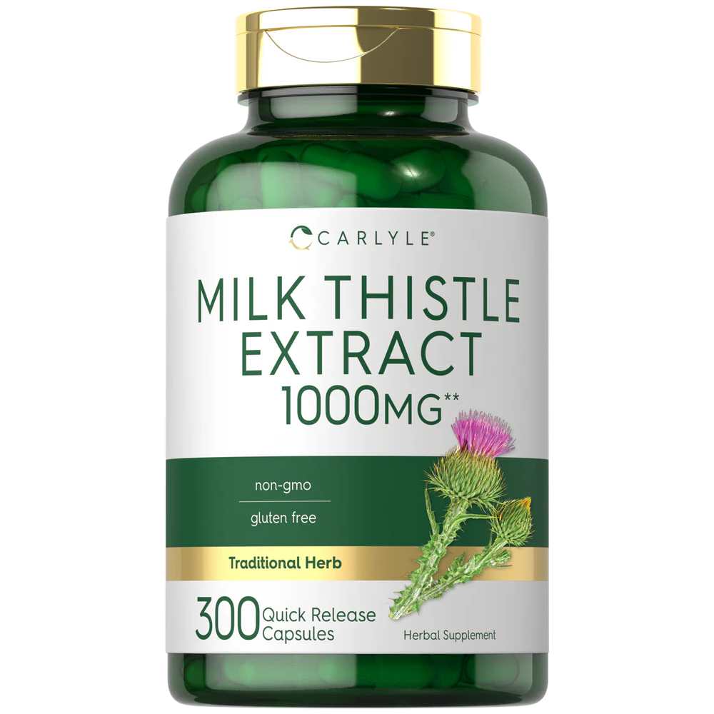Carlyle Nutritionals Milk Thistle Extract 1000mg | 300 Capsules