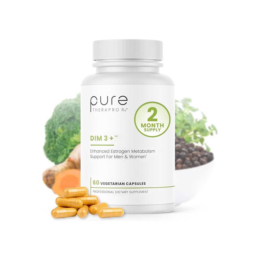 Pure Therapro Rx DIM 3+ 60 Vegan Caps
