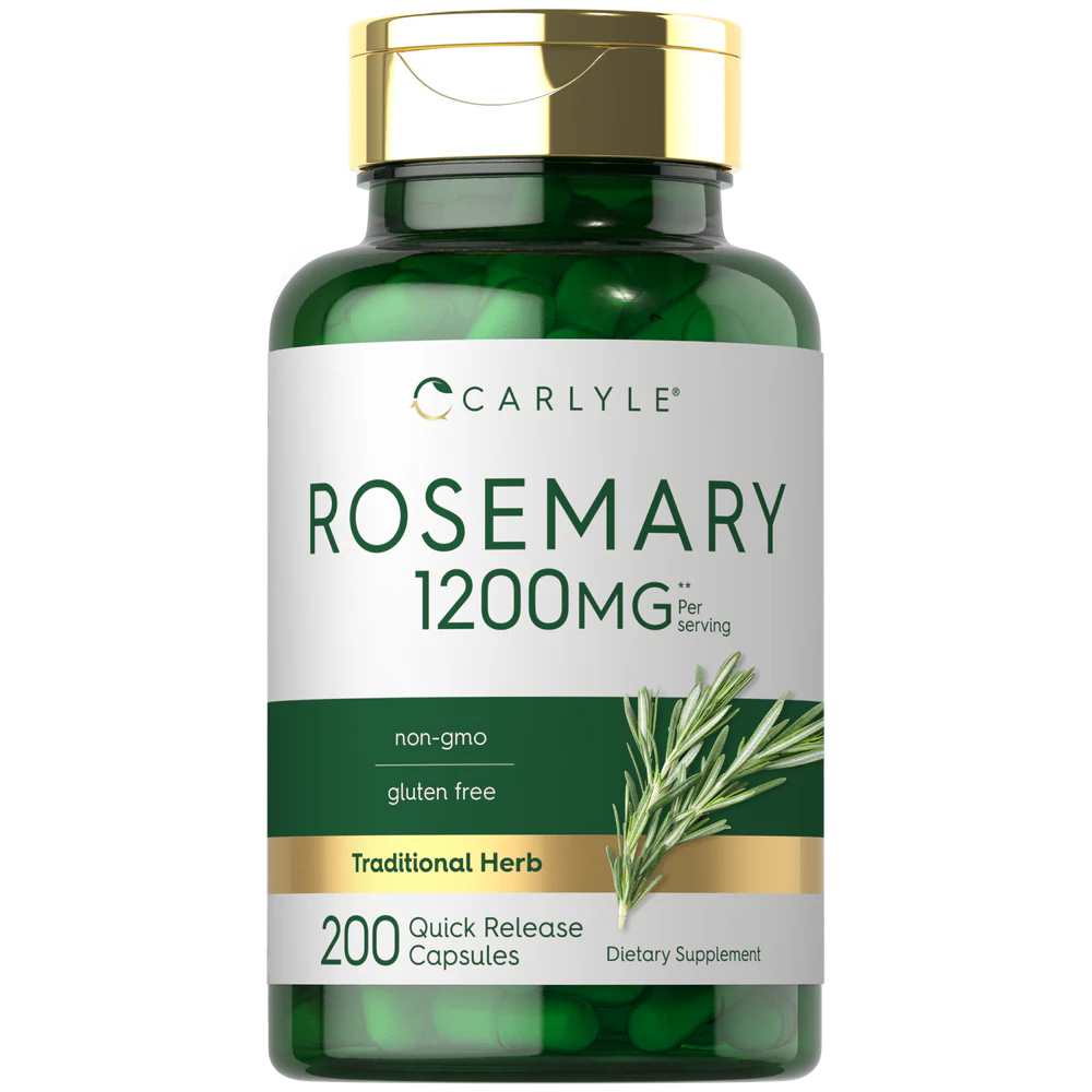 Carlyle Nutritionals Rosemary Extract 1200mg | 200 Capsules