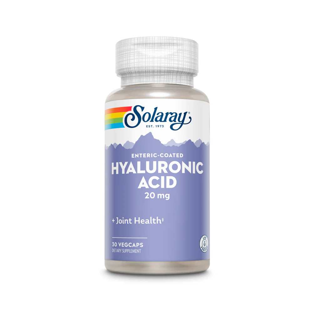 Solaray Hyaluronic Acid 20mg 30 Caps