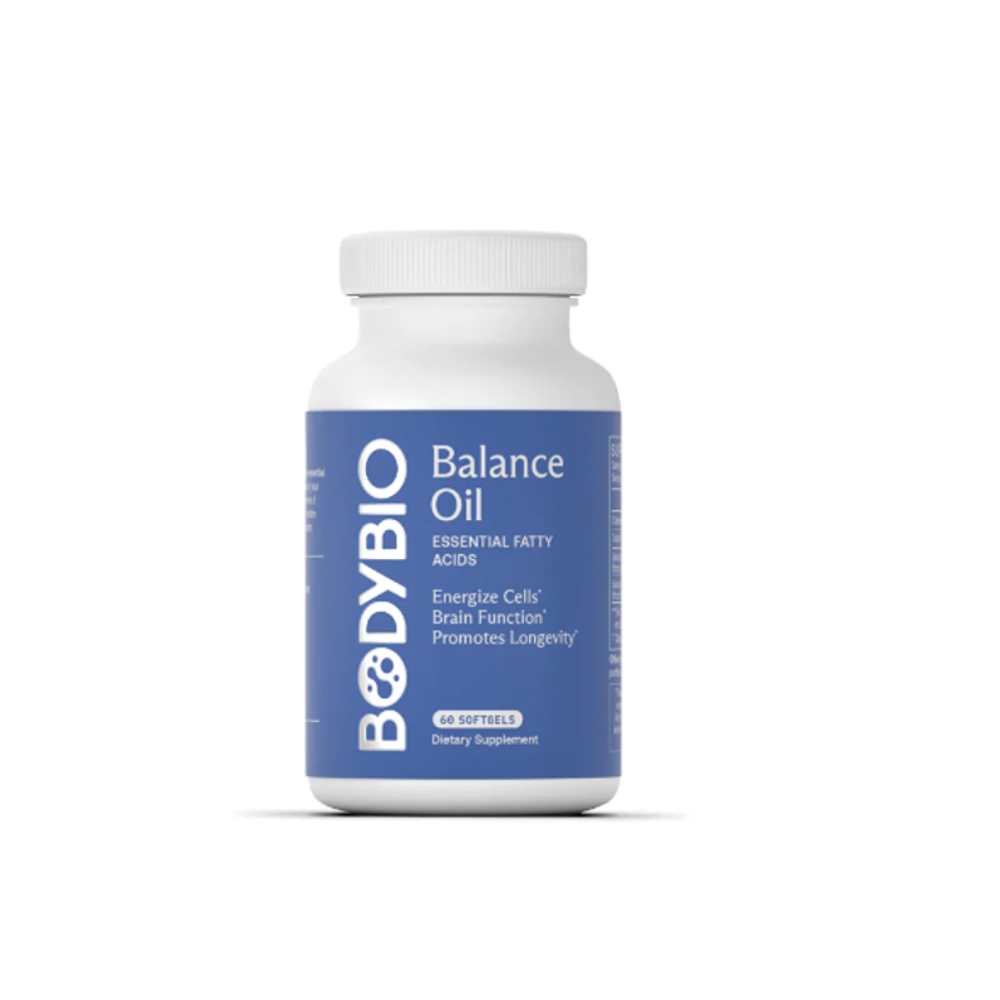 BodyBio Balance Oil (Omega 6 + 3) 60 softgels