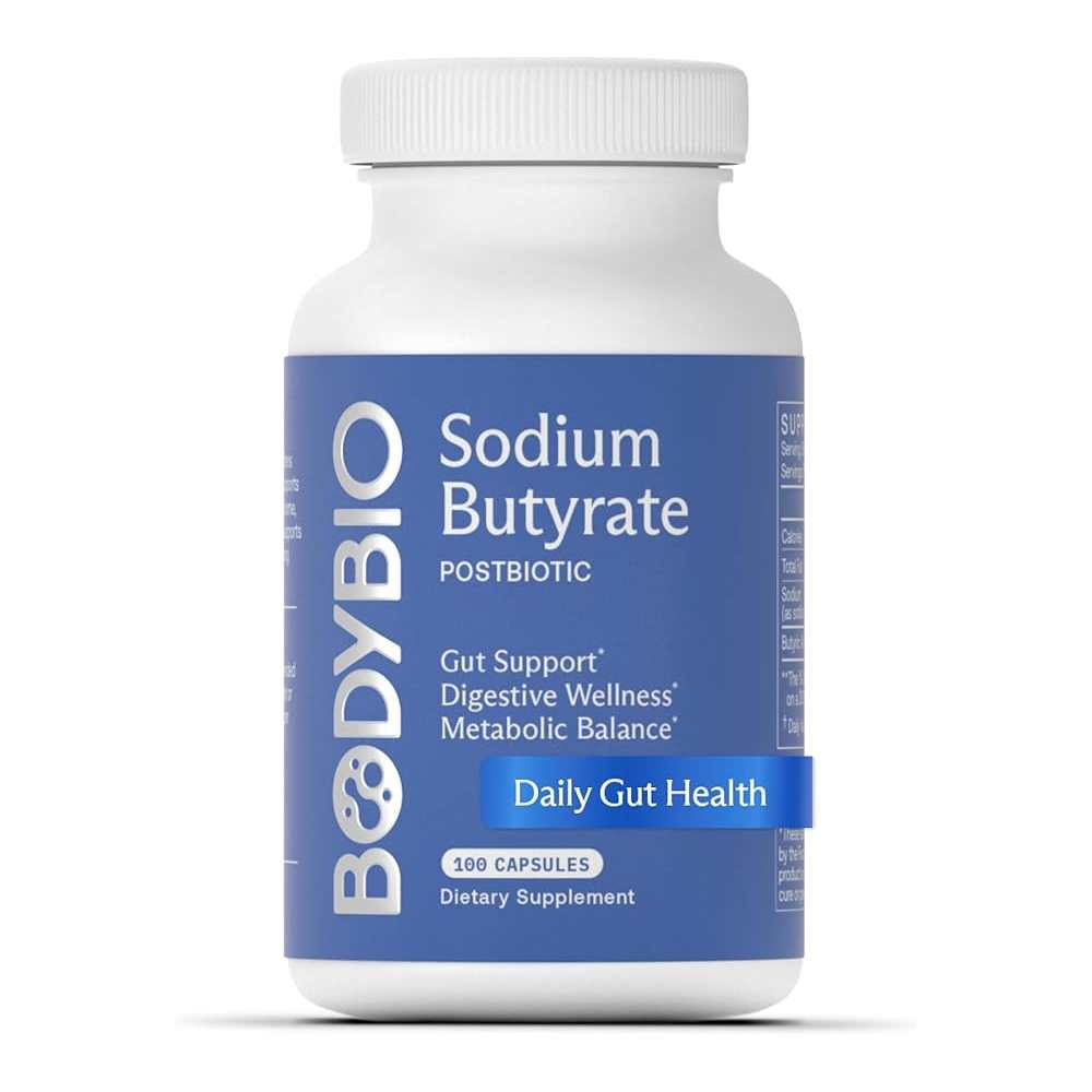 BodyBio Butyrate 100 caps