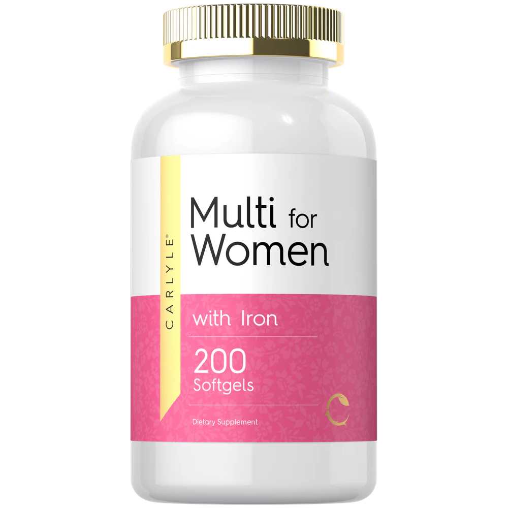 Carlyle Nutritionals Multivitamin for Women | 200 Softgels