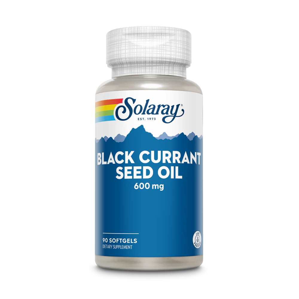 Solaray Black Currant Seed Hexane-Free 600mg 90 Softgels