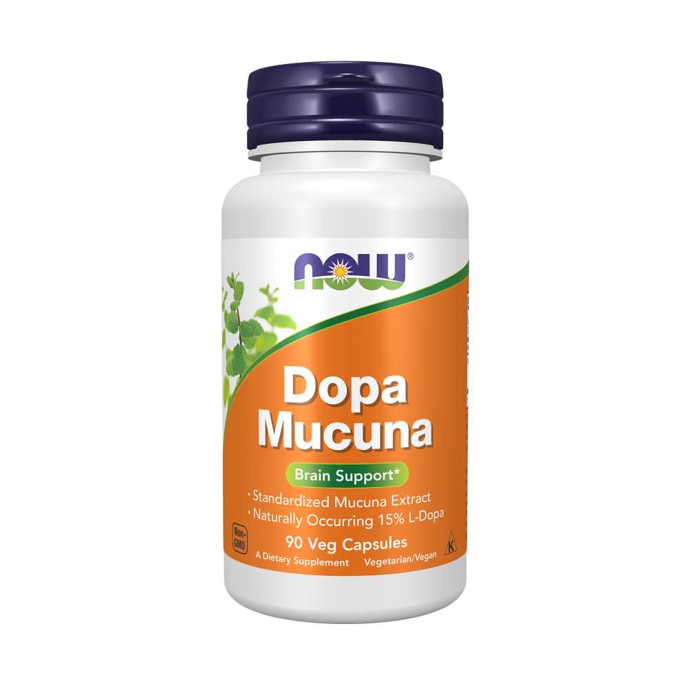 Now Foods Dopa Mucuna – Brain & Mood Support – 90 Veg Capsules