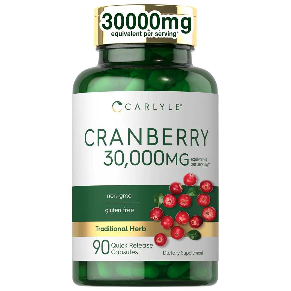 Carlyle Nutritionals Cranberry 30000mg | 90 Capsules