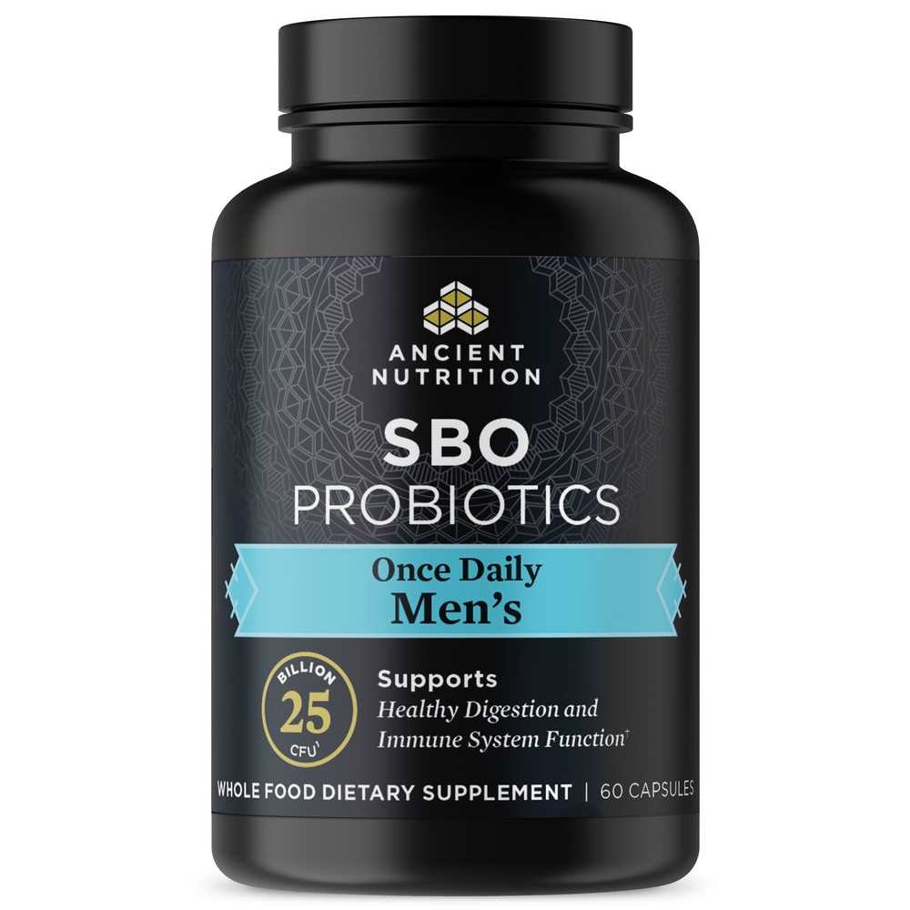 Ancient Nutrition SBO Probiotics Men's Once Daily 60 caps