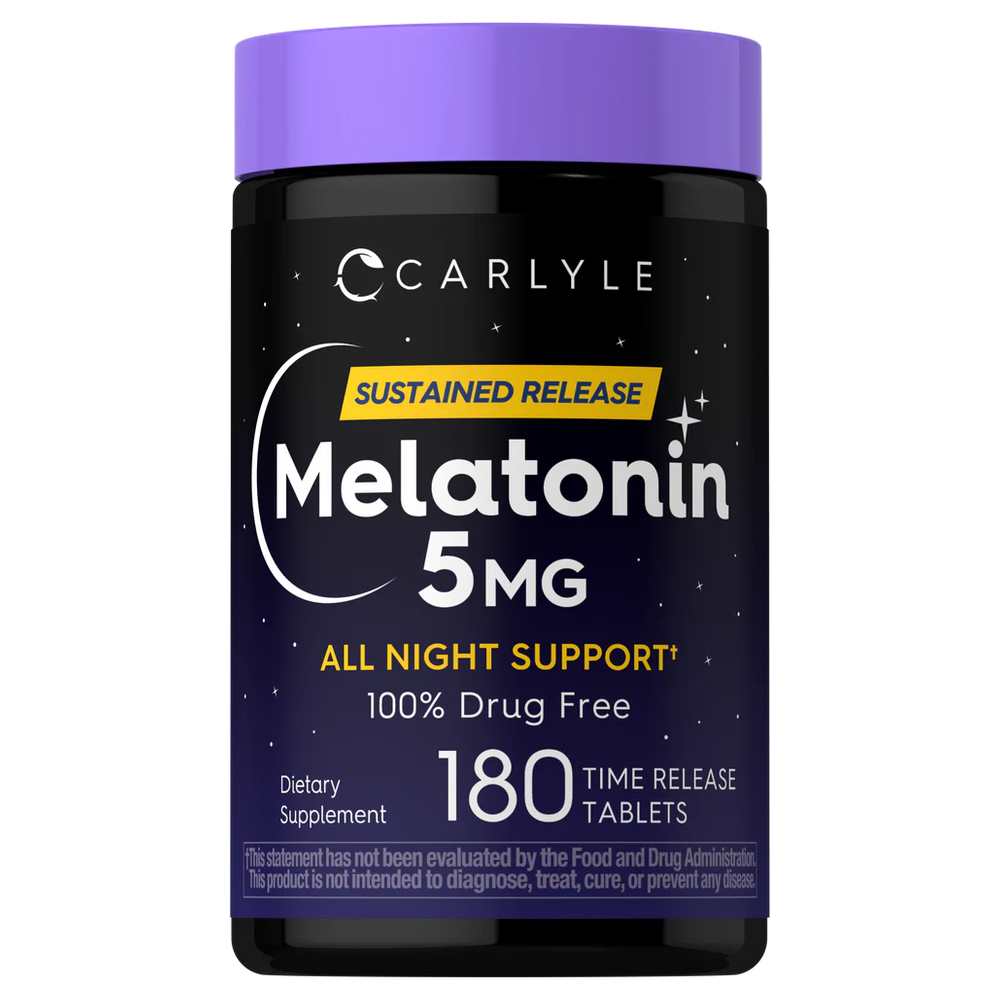 Carlyle Nutritionals Melatonin 5mg | 180 Tablets